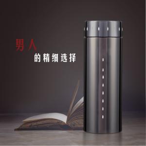 2017年新款創(chuàng)意不銹鋼保溫杯便攜真空62號(hào)鈦金杯禮品水杯定制直銷(xiāo)